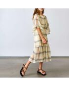 Robe Poetry blanc crème