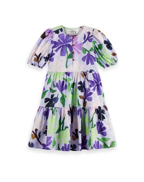 Robe Fleurie violette