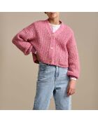 Cardigan Amaro Alpaga rose
