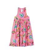 Robe Imprimé Cachemire rose