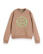 Sweat Smiley Artwork vieux rose
