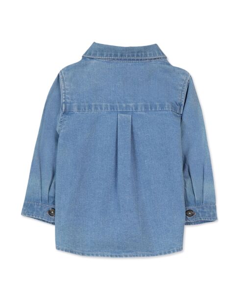 Chemise Denim bleue