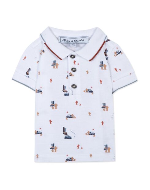 Polo Road Trip blanc
