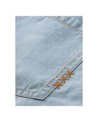 Combishort Lightweight denim clair