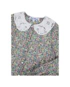 Blouse Col Brodé Liberty Exclusif noir/multicolore