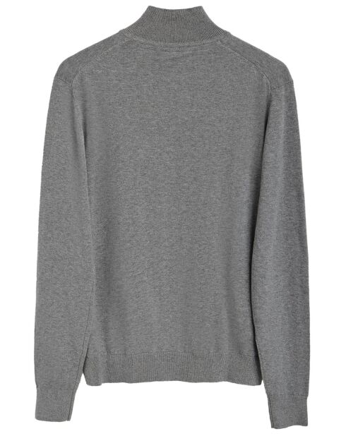 Pull Rigby Go Zipper Neck gris