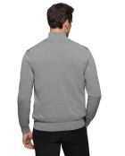 Pull Rigby Go Zipper Neck gris