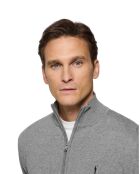 Pull Rigby Go Zipper Neck gris