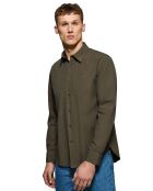 Chemise Popeline Rigby Go vert foncé
