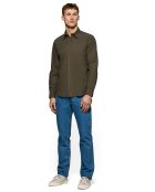 Chemise Popeline Rigby Go vert foncé