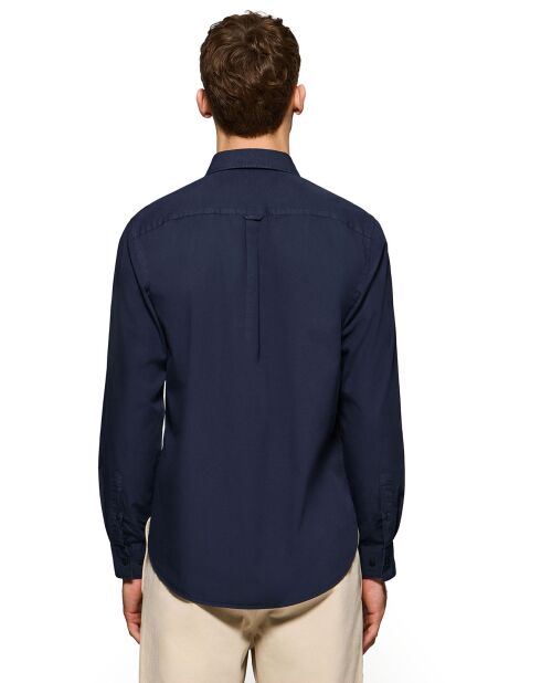 Chemise Popeline Rigby Go bleu marine