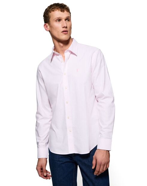 Chemise Rigby Go Yale Stripes rose clair