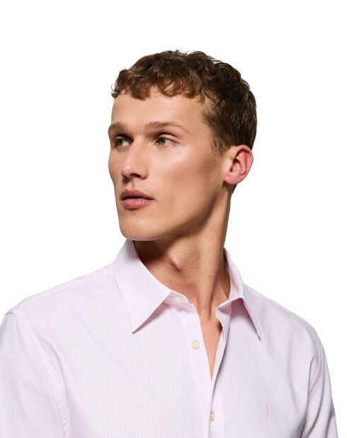 Chemise Rigby Go Yale Stripes rose clair