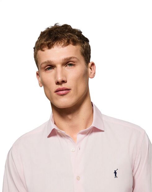 Chemise Popeline Rigby Go rose