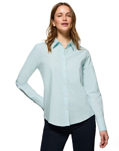 Rigby Go aquamarijn Oxford-hemd