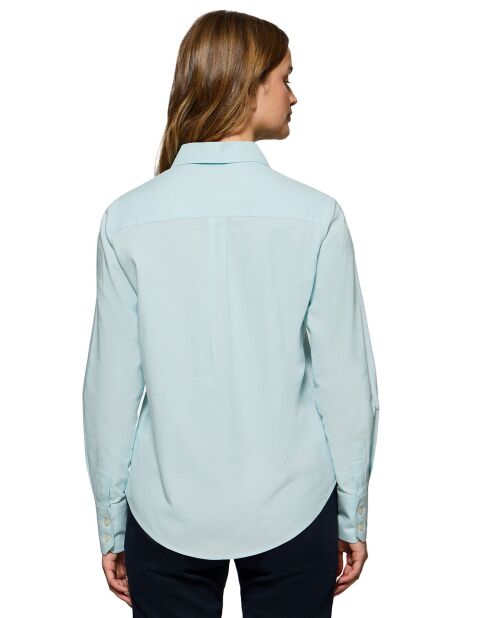 Chemise Oxford Rigby Go aquamarine