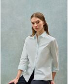 Chemise Oxford Block aquamarine