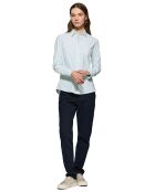 Chemise Oxford Block aquamarine