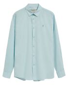 Chemise en Lin mélangé Rigby Go aquamarine