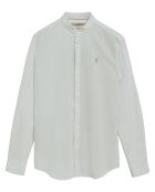 Rigby Go lichtgroen overhemd van linnenmix