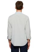 Rigby Go lichtgroen overhemd van linnenmix