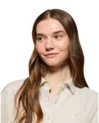 Chemise en Lin mélangé Pc Monogram beige