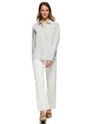 Chemise en Lin mélangé Pc Monogram vert clair
