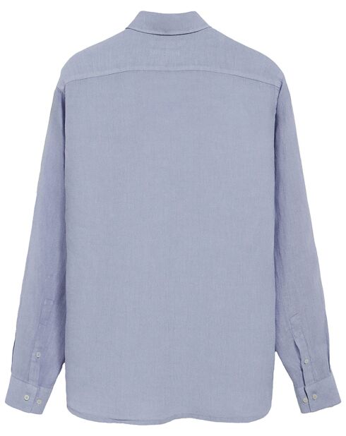 Chemise 100% Lin Rigby Best bleu ciel