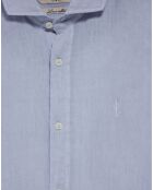 Chemise 100% Lin Rigby Best bleu ciel