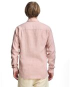 Chemise 100% Lin Pc Monogram rose