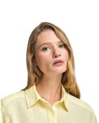 Chemise 100% Lin Pc Monogram jaune clair