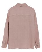 Chemise 100% Lin Pc Monogram rose