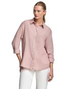 Chemise 100% Lin Pc Monogram rose