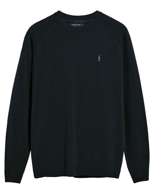 Pull en Lin mélangé Rigby Go U  bleu marine