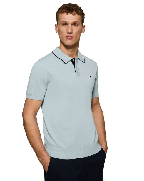 Pull Rigby Go Polo Neck bleu
