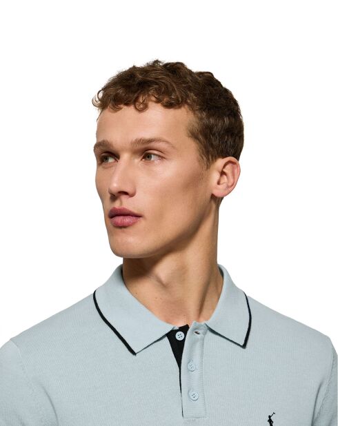 Pull Rigby Go Polo Neck bleu
