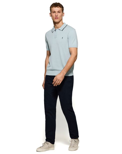 Pull Rigby Go Polo Neck bleu