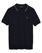Pull Rigby Go Polo Neck bleu marine