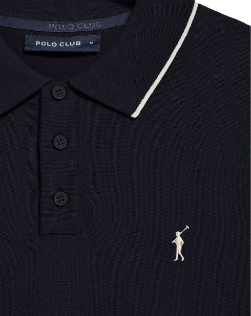 Pull Rigby Go Polo Neck bleu marine
