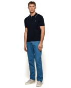 Pull Rigby Go Polo Neck bleu marine