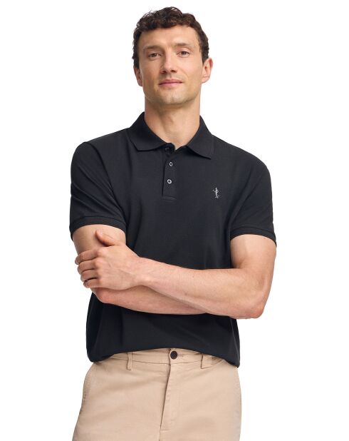 Polo manches courtes Rigby Best noir