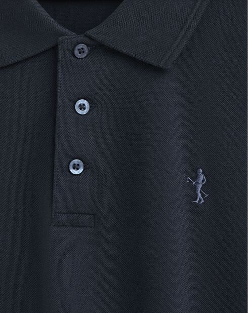 Polo manches courtes Rigby Best bleu marine
