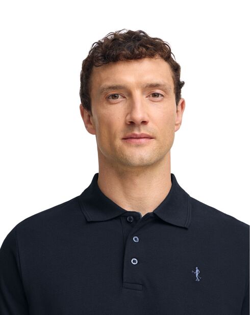 Polo manches courtes Rigby Best bleu marine