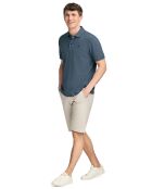 Polo manches courtes Rigby Best bleu denim