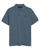 Polo manches courtes Rigby Best bleu denim