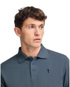 Polo manches courtes Rigby Best bleu denim