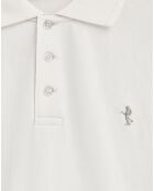Polo manches courtes Rigby Best blanc