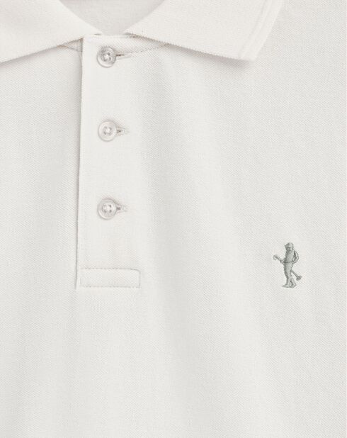 Polo manches courtes Rigby Best blanc