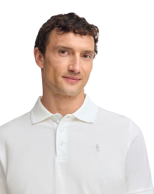 Polo manches courtes Rigby Best blanc