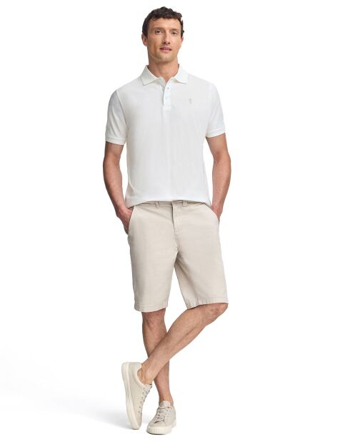 Polo manches courtes Rigby Best blanc